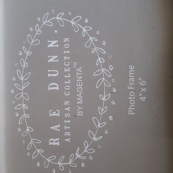 Rae Dunn White Photo Frame - Grandkids - Picture 4 of 9